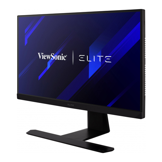 ViewSonic XG320U Manuel Utilisateur