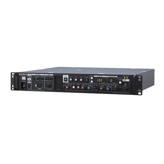 Sony HXCU-FB70 Mode D'emploi