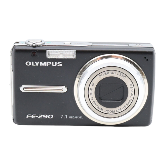 Olympus FE-290/X-825 Guide De Démarrage Rapide