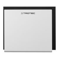 Trotec DH 30 VPR+ Manuel D'utilisation