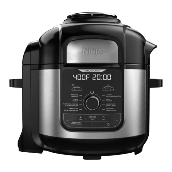 SharkNinja Operating FOODI DELUXE TENDERCRISP FD401C Guide De L'utilisateur