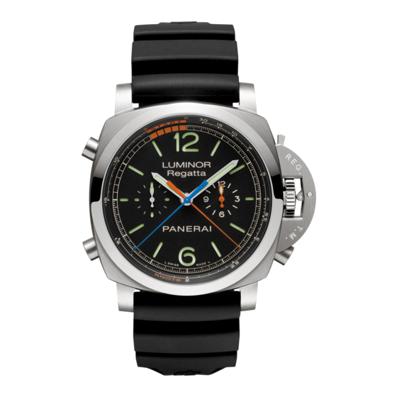 Panerai Luminor Luna Rossa Chrono Flyback Manuels