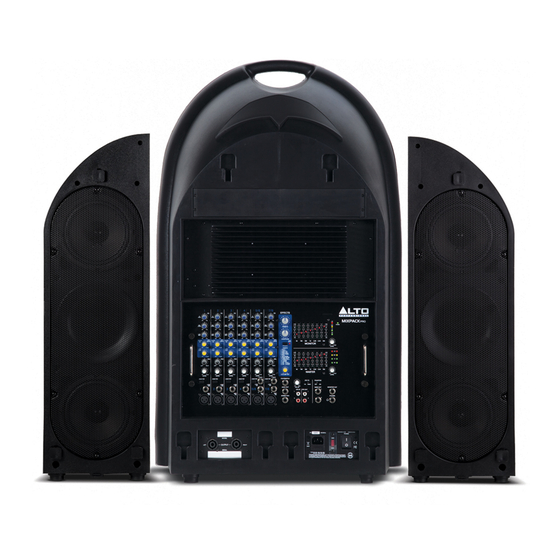 Alto Professional MIXPACK Guide D'utilisation Rapide