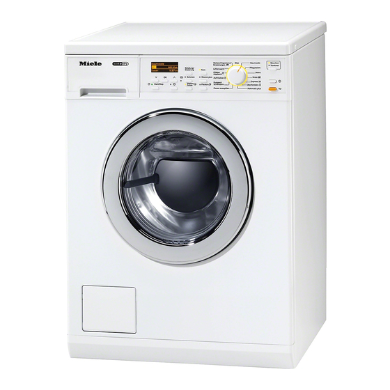 Miele WT 2796 WPM Mode D'emploi