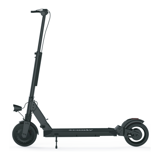 Scooty Trottinette ZA013S DRIVE Manuel D'utilisation