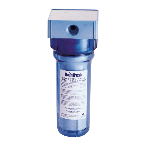 Rainfresh FC000 Instructions D'installation