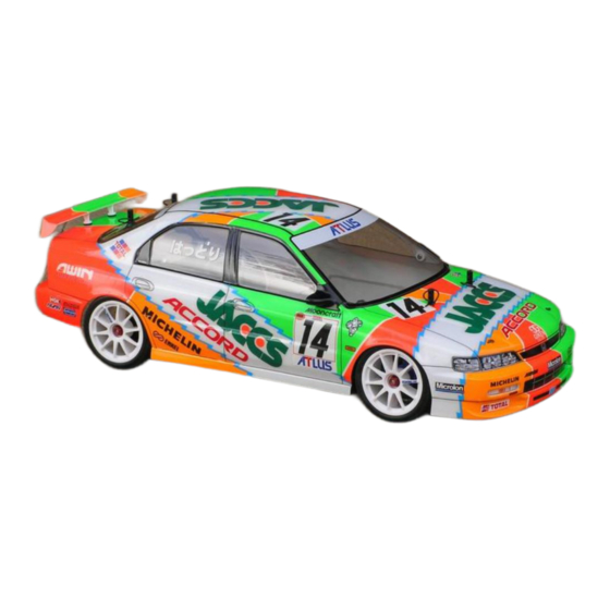 Tamiya JACCS ACCORD 58190 Mode D'emploi