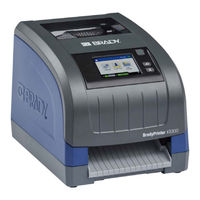 Brady Printer i3300 Manuel D'utilisation