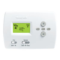 Honeywell PRO TH4110B Mode D'emploi