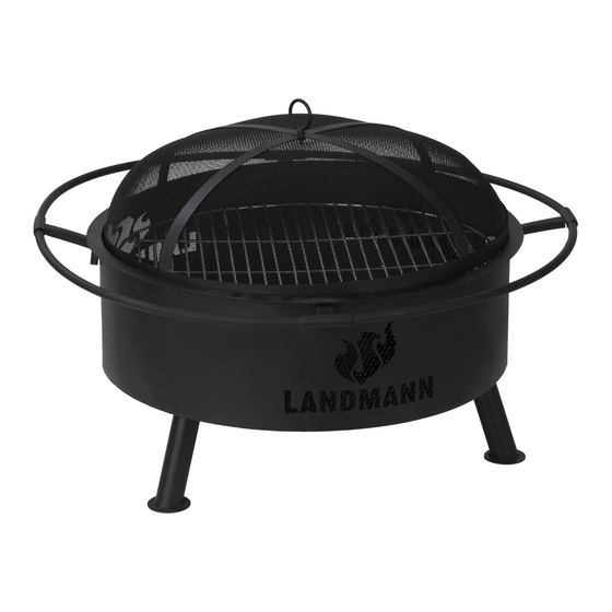 Landmann FP-III-780BKXX Guide De Montage Et D'utilisation
