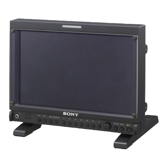 Sony LMD-941W Mode D'emploi