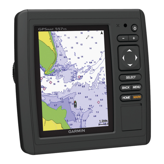 Garmin GPSMAP 500 Série Manuel De Demarrage Rapide