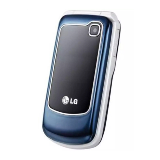 LG GB250 Guide De L'utilisateur