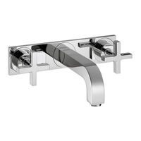 Hansgrohe AXOR Citterio 39144000 Mode D'emploi