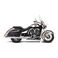 Victory Motorcycles Cross Country Manuel D'utilisation