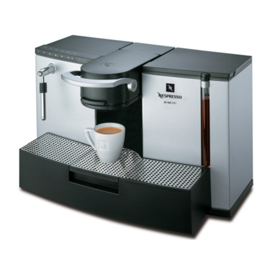 Nespresso ES 100 PRO Mode D'emploi