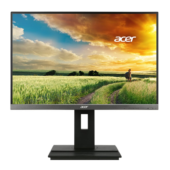 Acer B246WL Guide De L'utilisateur