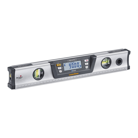 LaserLiner DigiLevel Pro 40 Mode D'emploi