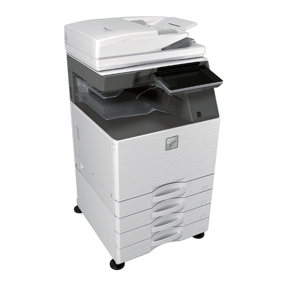 Sharp MX-M4071S Manuel Utilisateur