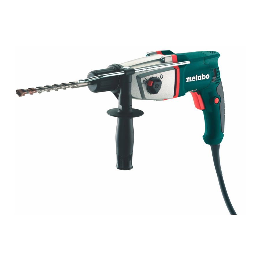 Metabo BHE 2243 Mode D'emploi