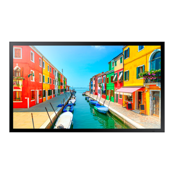 Samsung OH46D Manuel De L'utilisateur