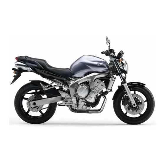 Yamaha FZ6 Série Manuel Du Propriétaire