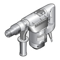 Bosch Professional GBH 500 Notice Originale