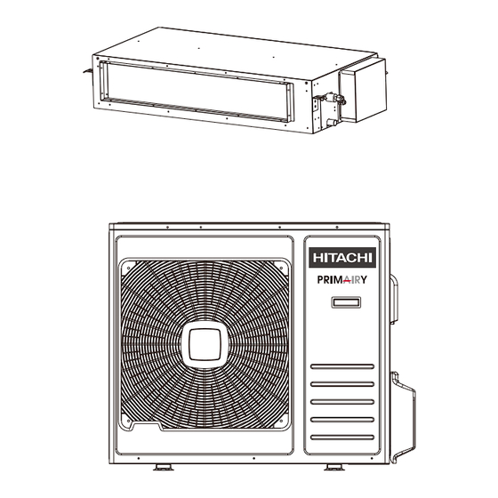 Hitachi RPIL-1.0UNE1NH Serie Manuel D'installation Et D'entretien