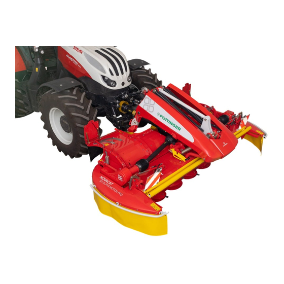 Pottinger NOVACAT 261 alpha motion master Notice D'utilisation
