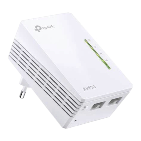 TP-Link TL-WPA4220 Manuel D'utilisation