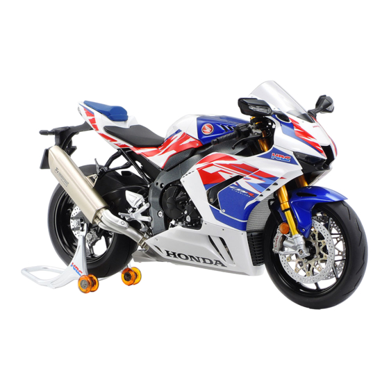 Tamiya Honda CBR1000RR-R Mode D'emploi