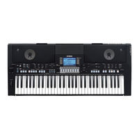 Yamaha PSR-S550 Mode D'emploi