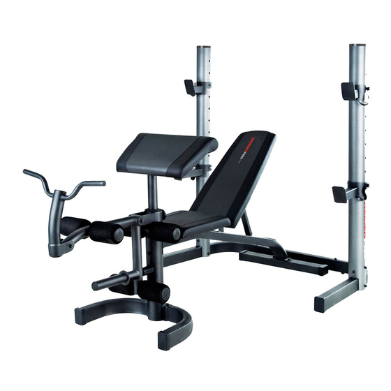 Weider Pro 440 DC Manuels