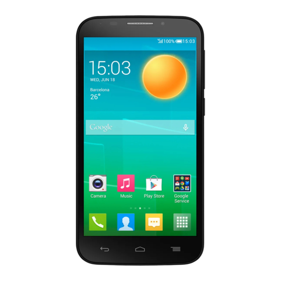 Alcatel ONETOUCH POP S7 Guide D'utilisation Rapide