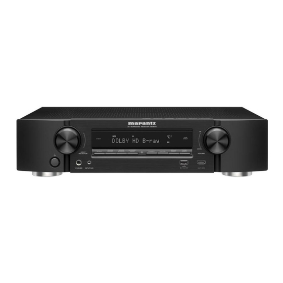 Marantz NR1605 Manuel De L'utilisateur