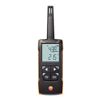 TESTO 625 Mode D'emploi