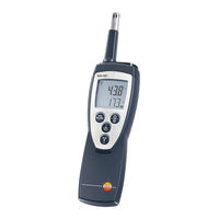 TESTO 625 Mode D'emploi