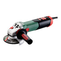 Metabo WEA 19-125 Q M-BRUSH IK Notice Originale