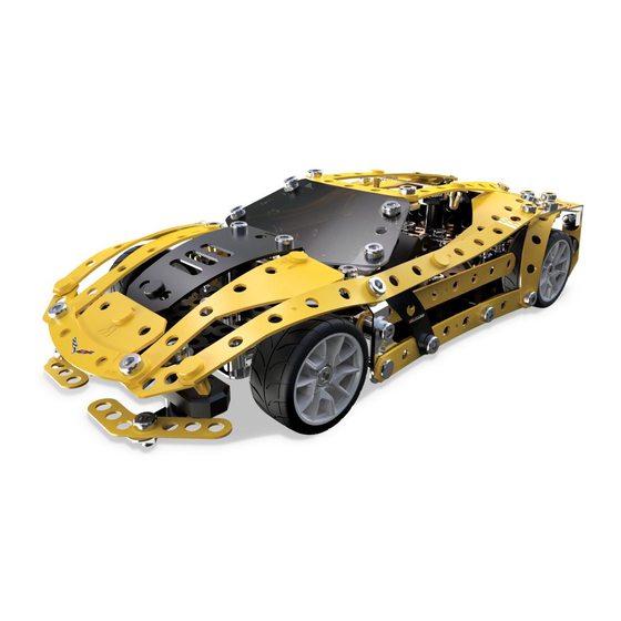 Meccano CHEVROLET CORVETTE Notice De Montage