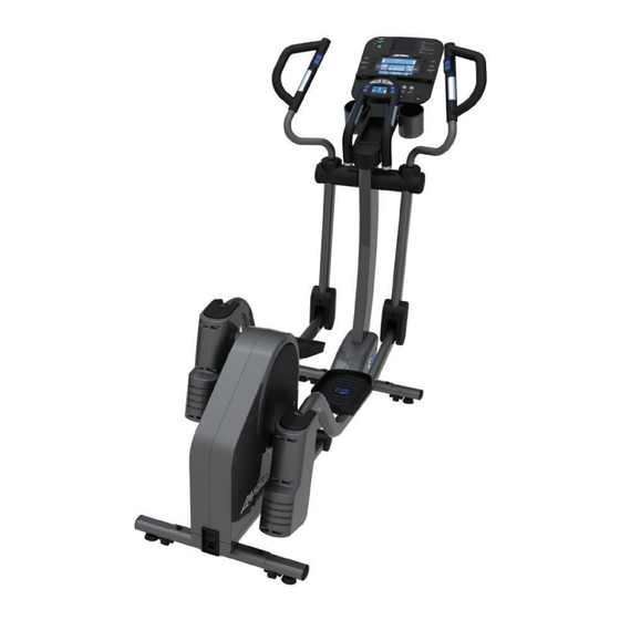 LifeFitness CROSS-TRAINER TOTAL-BODY ELLIPTIQUE E1 Manuel De L'utilisateur