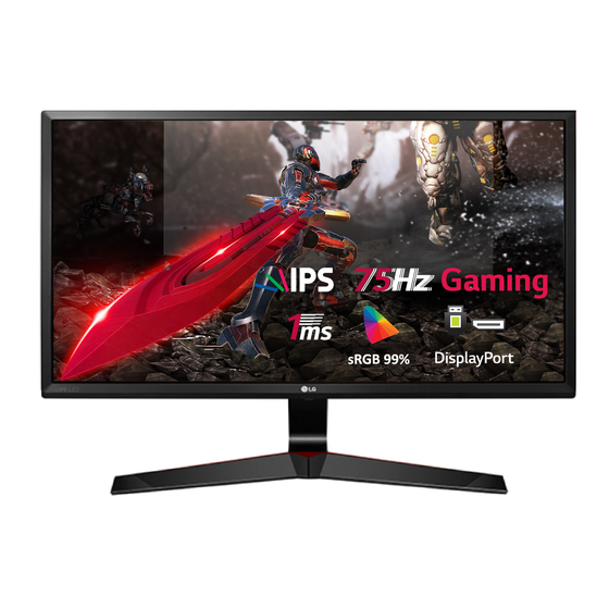 LG 24MP59G Manuel D'utilisation