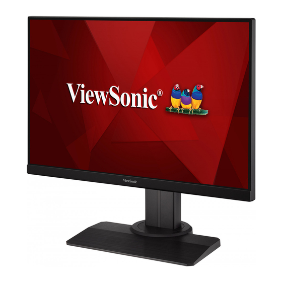 ViewSonic XG2405-2 Manuel Utilisateur