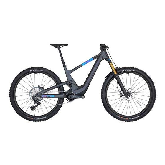 Scott VOLTAGE eRIDE Manuel