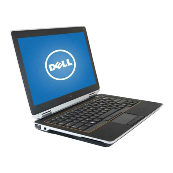 Dell Latitude E6320 Manuel De L'utilisateur