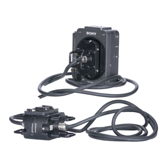 Sony CBK-3610XS Mode D'emploi