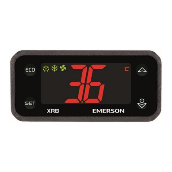 Emerson Dixell XRB07CH Notice D'installation Et D'utilisation