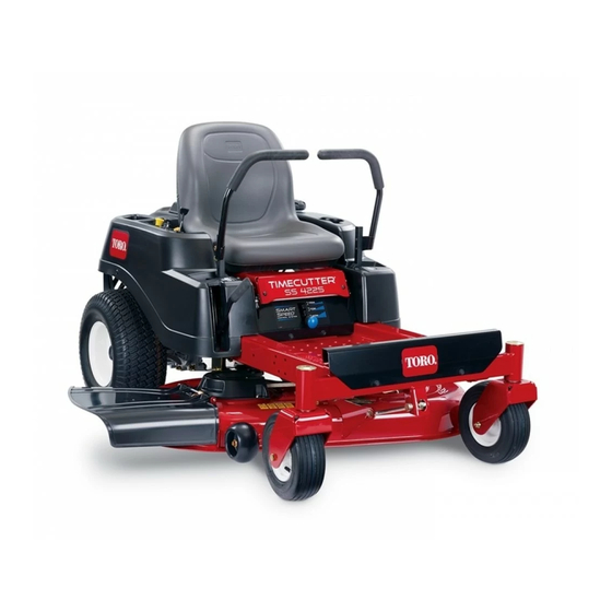 Toro TimeCutter SS 4225 Manuel De L'utilisateur