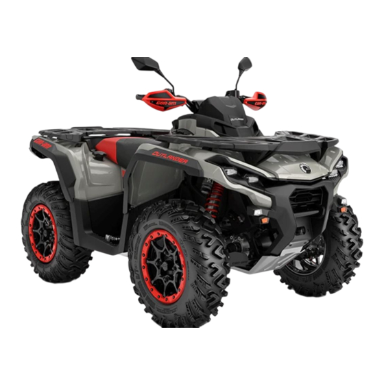 Can-Am Renegade 2024 Serie Guide Du Conducteur