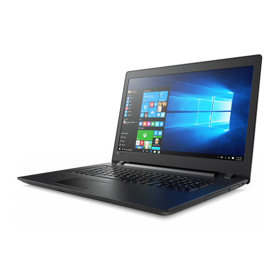 Lenovo V110-17IKB Guide De L'utilisateur