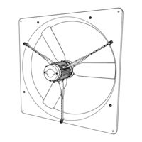 Multifan Panel Fan V8E Séries Instructions D'installation Et Mode D'emploi